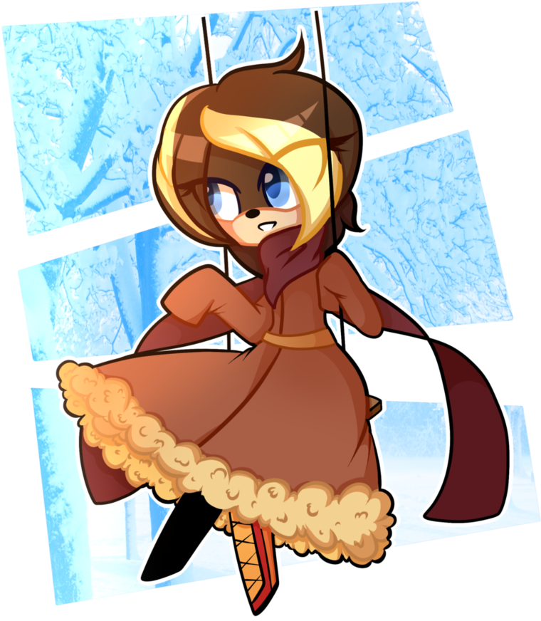[gift] Saby On A Swing By Fake-insomnia - Cartoon (825x968)