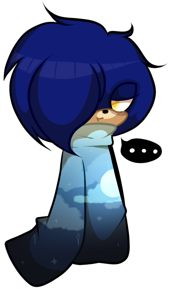 [g] Smol Hunter Pagedoll By Fake-insomnia - Cartoon (755x1057)