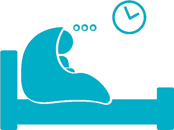 People With Insomnia Have One Or More Of The Following - Alone Icon (700x700)