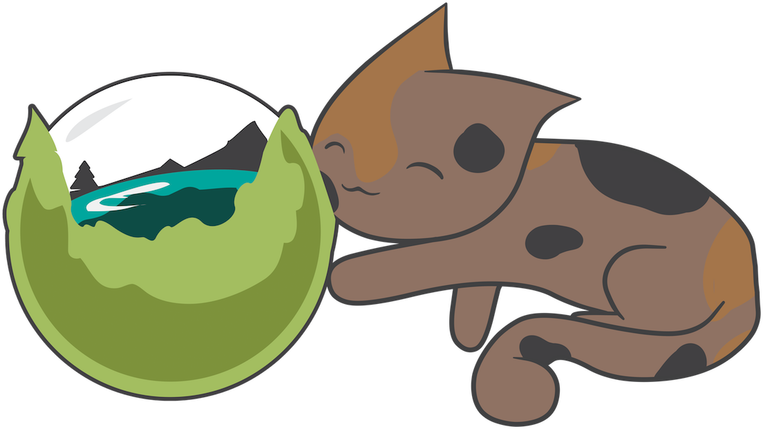 The Catdera Mascot For Caldera Labs Playing With The - Caldera (1200x628)