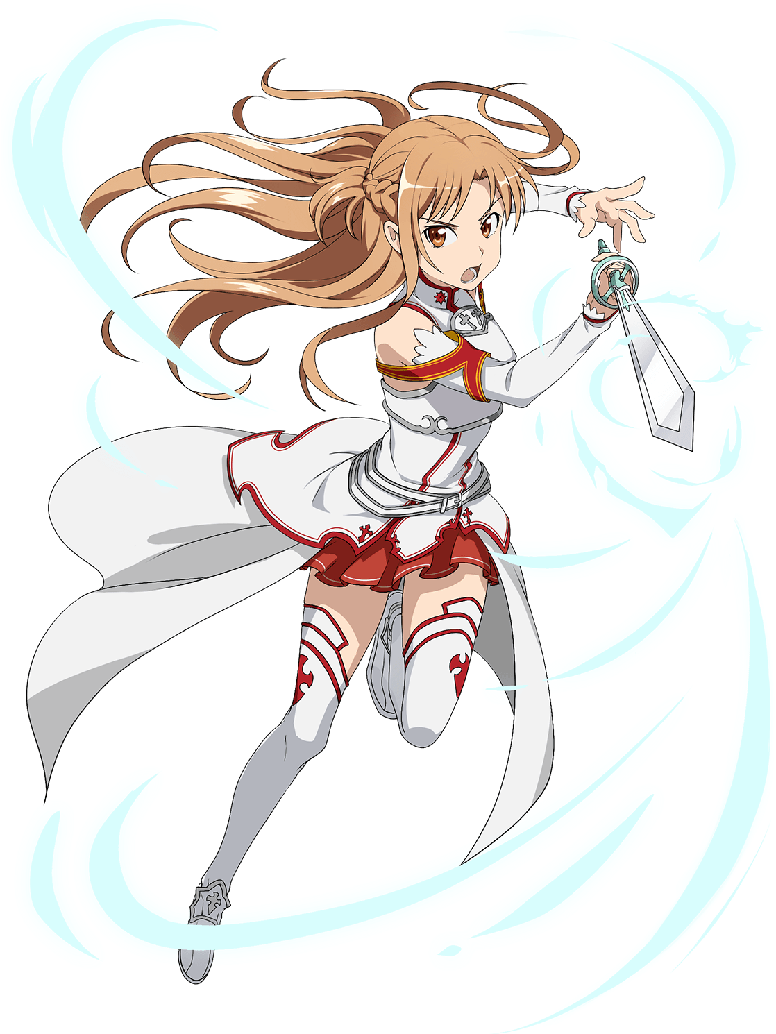 Asuna Clipart Cartoon - Sword Art Online Memory Defrag Asuna (1500x1500)