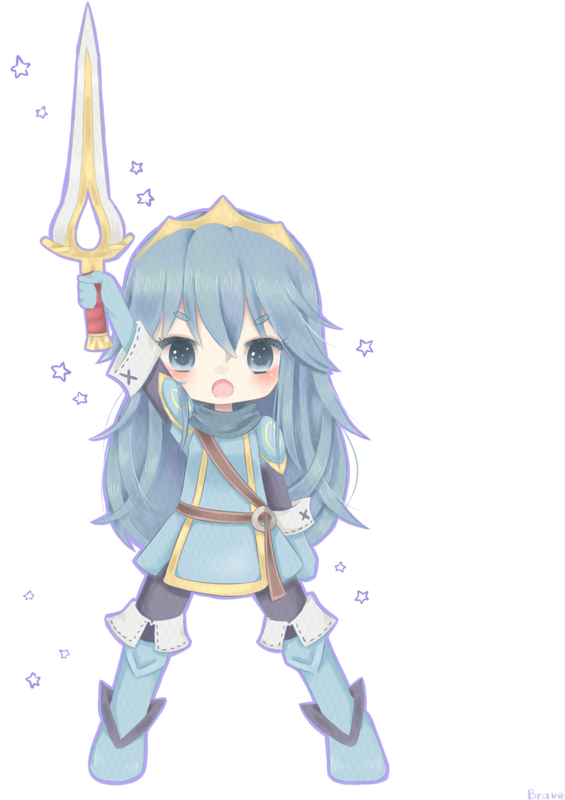 8, Brave Fire Emblem Awakening Fire Emblem Heroes Fire - Fire Emblem Awakening Chibi Lucina (1024x1182)