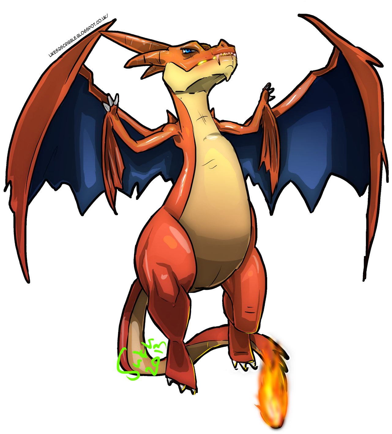 Mega Charizard - Charizard (1364x1600)