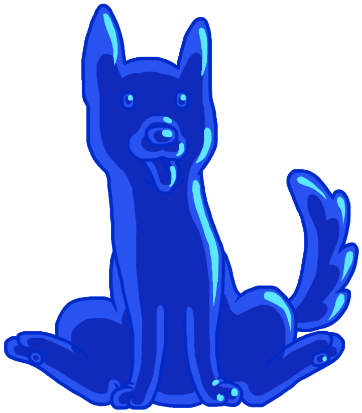 Jelly Dog By Ani-sempai - Drawing (888x888)