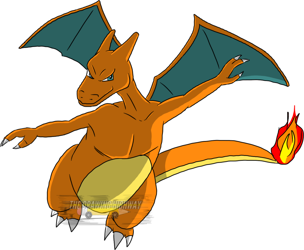 Charizard How To Draw Pokemon Charizard - Pokémon (1024x842)