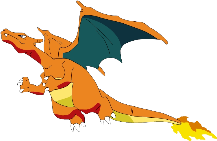 Download - Charizard Anime Png (751x489)