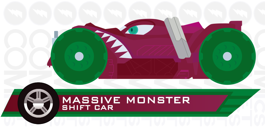Shift Car Massive Monster By Cometcomics - Car (870x417)