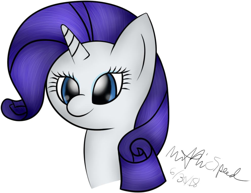 [drawing/sai] Rarity By Mythicspeed - Drawing (1001x798)