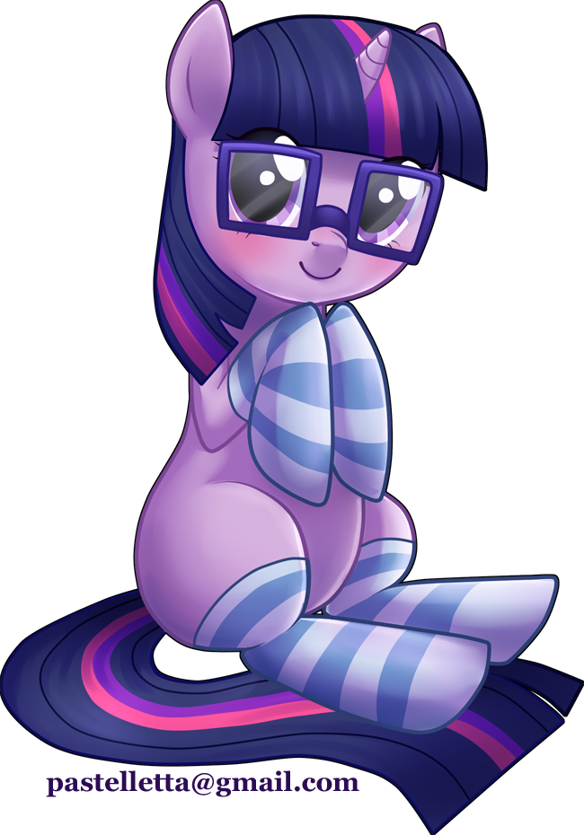 Com Twilight Sparkle Sweetie Belle Sunset Shimmer Purple - Twilight Sparkle Adorkable (650x930)