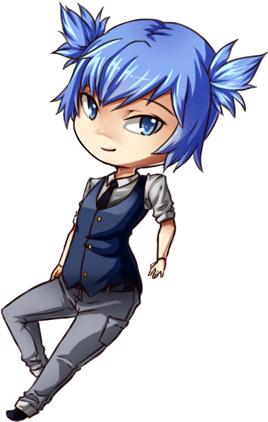 Nagisa Shiota Chibi Drawing Mangaka Anime - Nagisa Shiota (480x691)