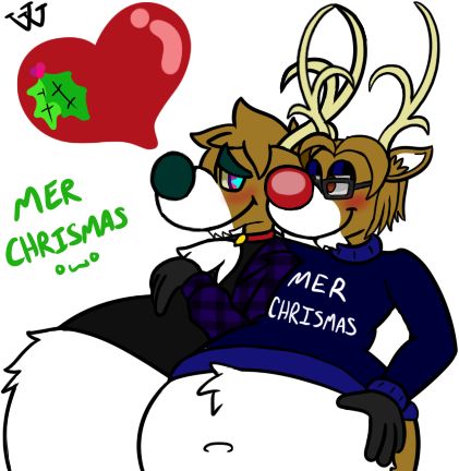 Mer Chrismas By Jeikutwo - Christmas Day (421x432)