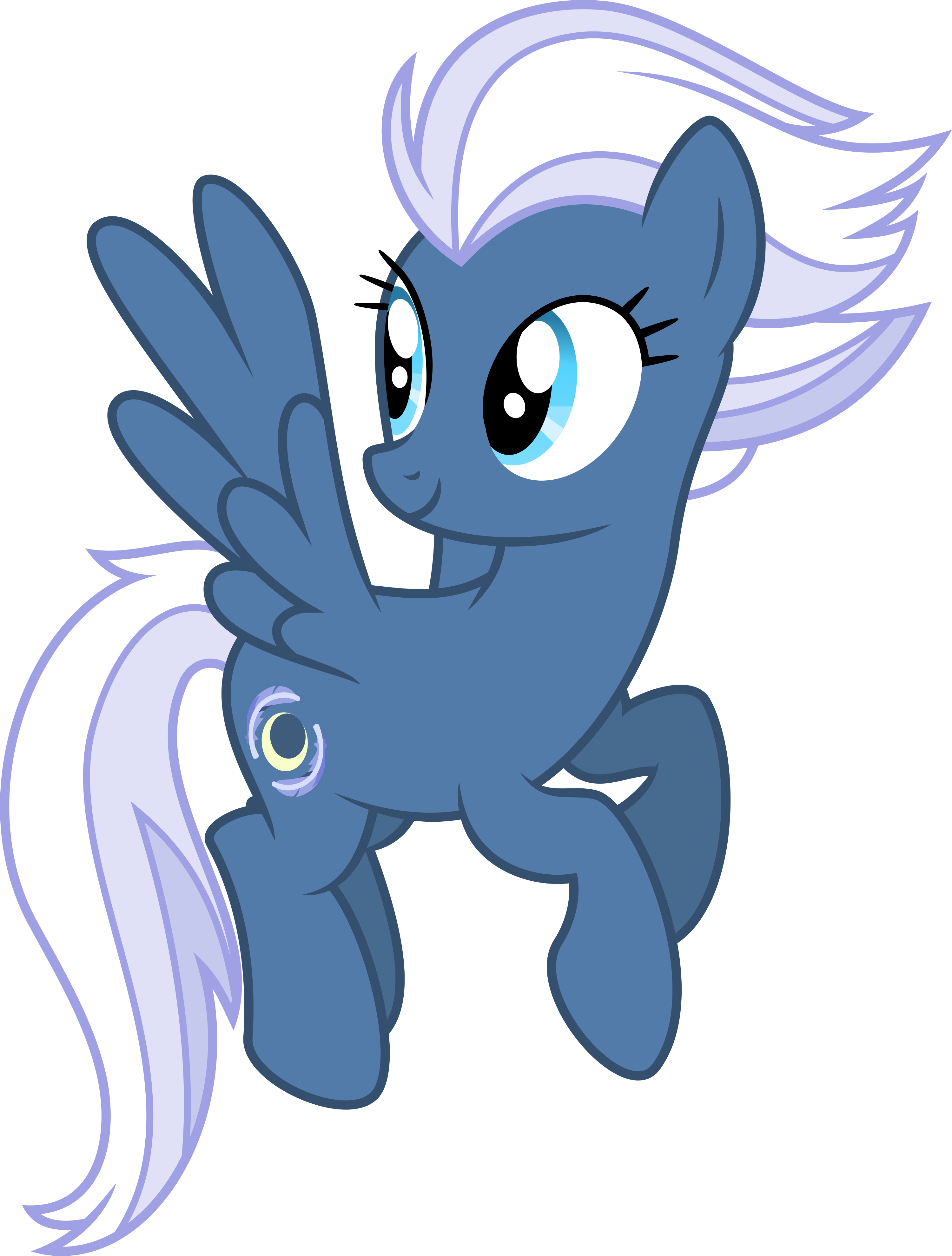 My Little Pony Night Glider (3000x3959)