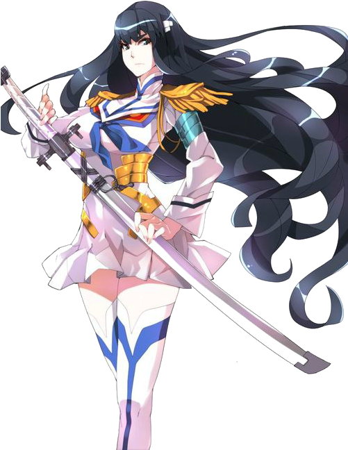 Satsuki Kiryuin Is A Character From The Anime, Kill - Satsuki Kiryuin Png (500x690)