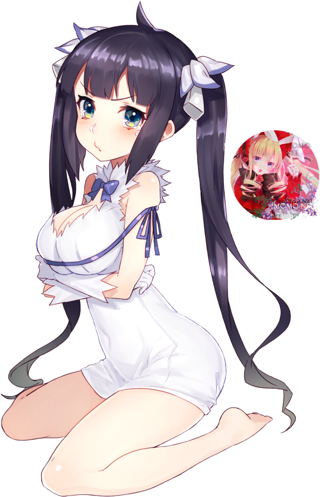 Anime Render 8 By Momo-nee - Wrong To Pick Up A Girl (749x1066)