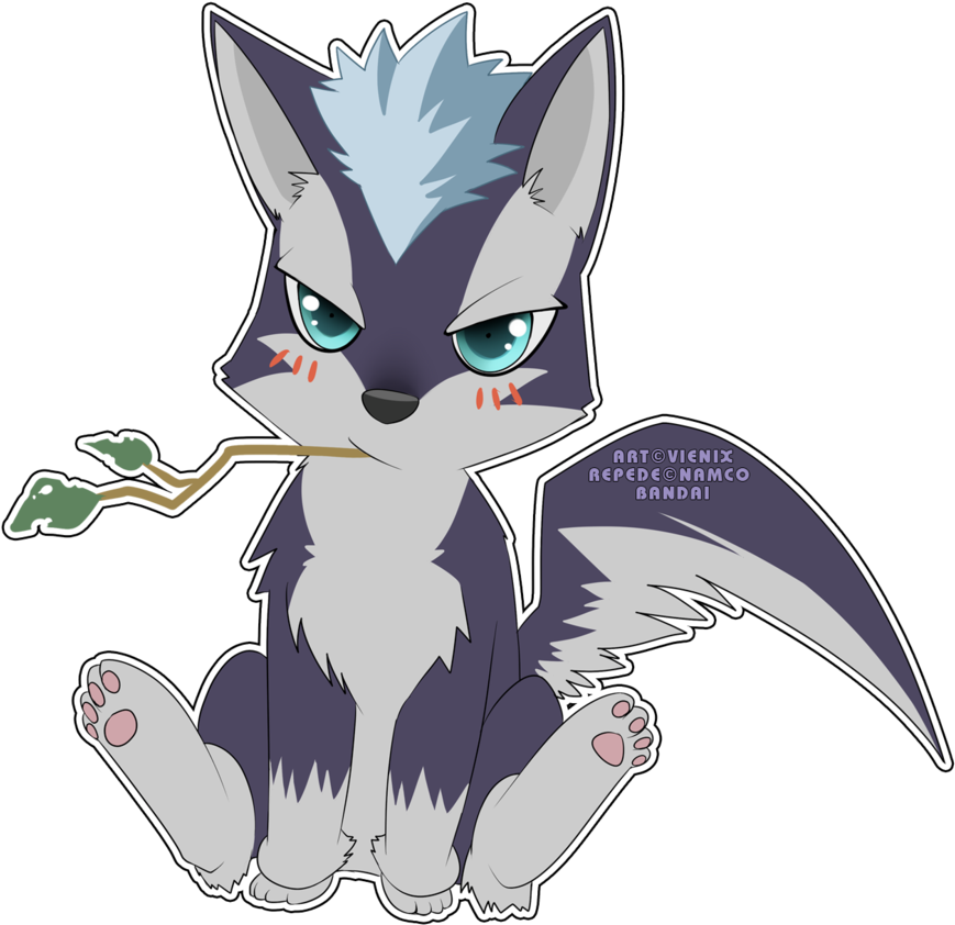 Puppy Repede From Tales Of Vesperia Anime - Tales Of Vesperia Repede (900x867)