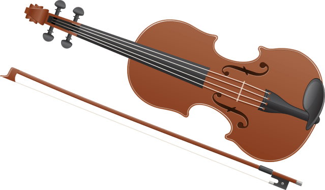 Clip Art And Information About The Violin - Viola (639x374)
