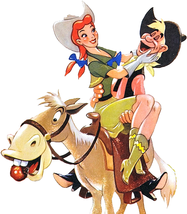 Cowgirl Cartoons - Cowgirl Cartoons (400x451)