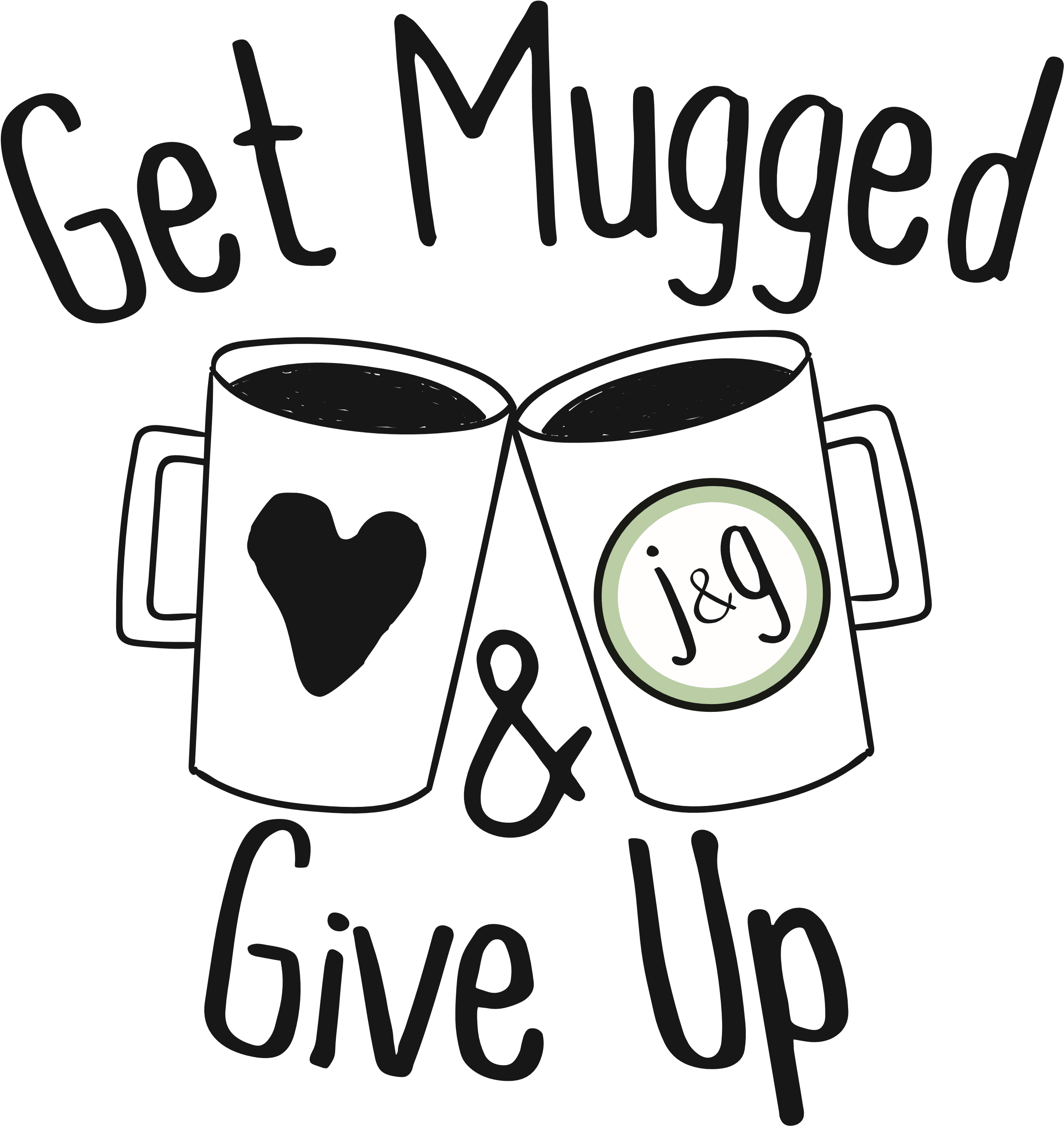 Get Mugged And Give Up Logo - Logo (2474x2618)