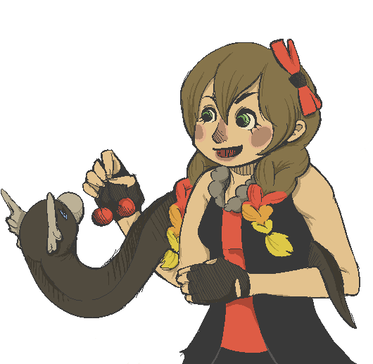 Wolfeh And Dratini For Alpha She Wolf By Birdybird - Wolfeh (600x516)