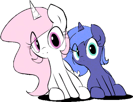Tumblr Mmu5nb0vjv1sohr8wo1 500 - Luna And Celestia Gif (500x362)