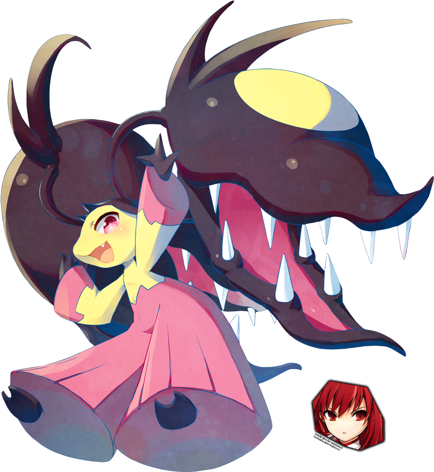 Pokemon Hq Render Mega-mawile Fanart Hand Up By Oneexisting - Mega Mawile Pokemon (886x957)