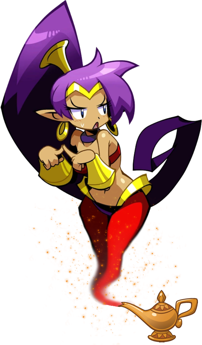 Indecisive Skin/fur/bark - Shantae Half Genie Hero Achievements (696x1192)