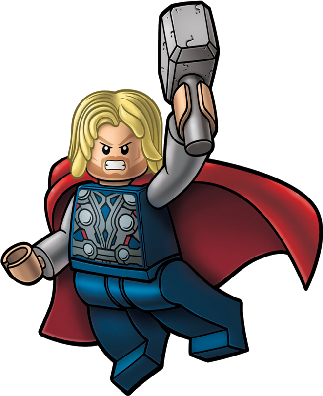 Related Clip Arts - Avengers Lego Thor (902x923)