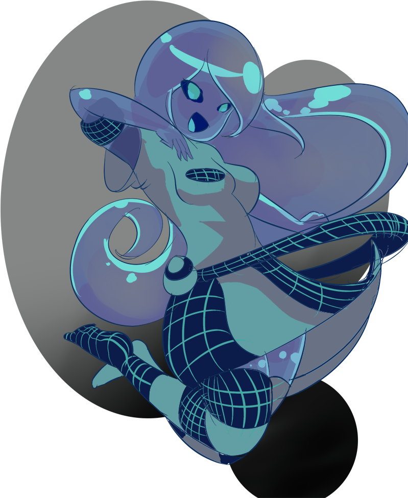 Akasha Slimegirl Quick Draw By Penlink - Draw A Slime Girl (800x1000)