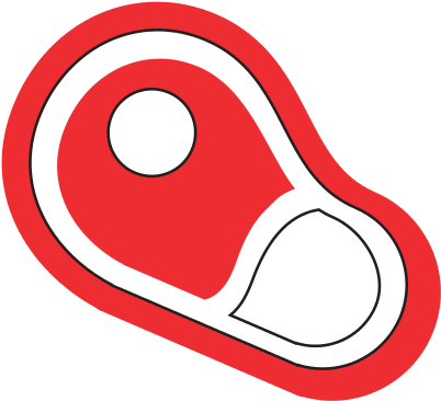 Fresh Raw Beef Steak For Market - Vector Graphics (550x550)