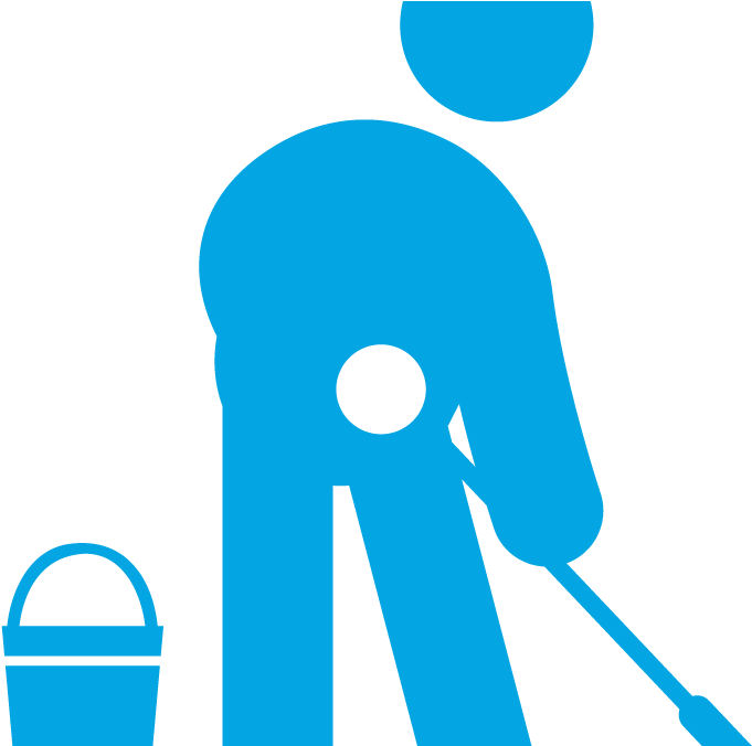 Sweeping, Vacuuming And Mopping - Sweeping, Vacuuming And Mopping (738x675)