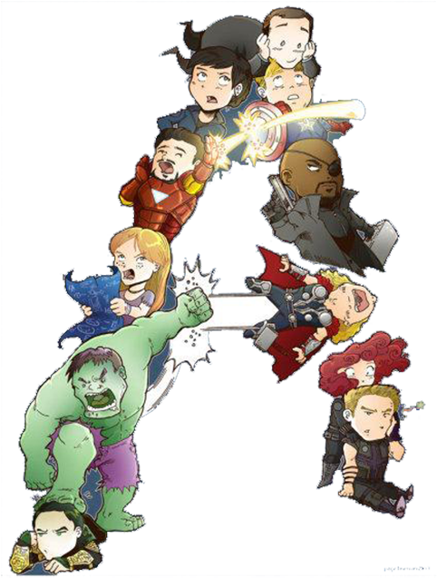 T-shirt Youtube Sticker - Мстители Арт Png (500x652)