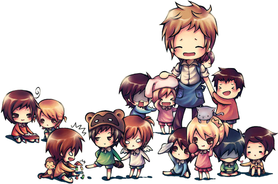 Kpop - Super Junior Chibi (600x420)