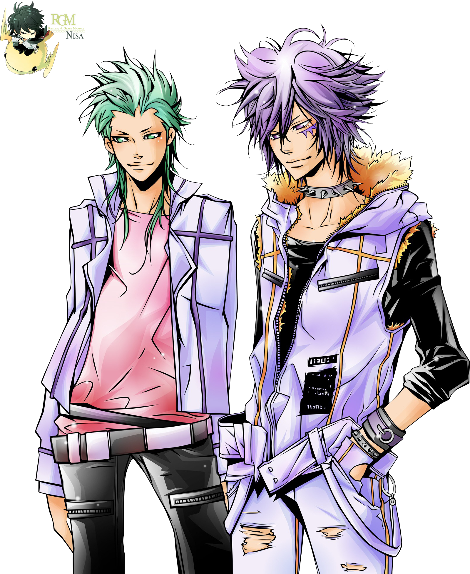 Byakuran And Kikyo - Kikyo Reborn (1750x2010)