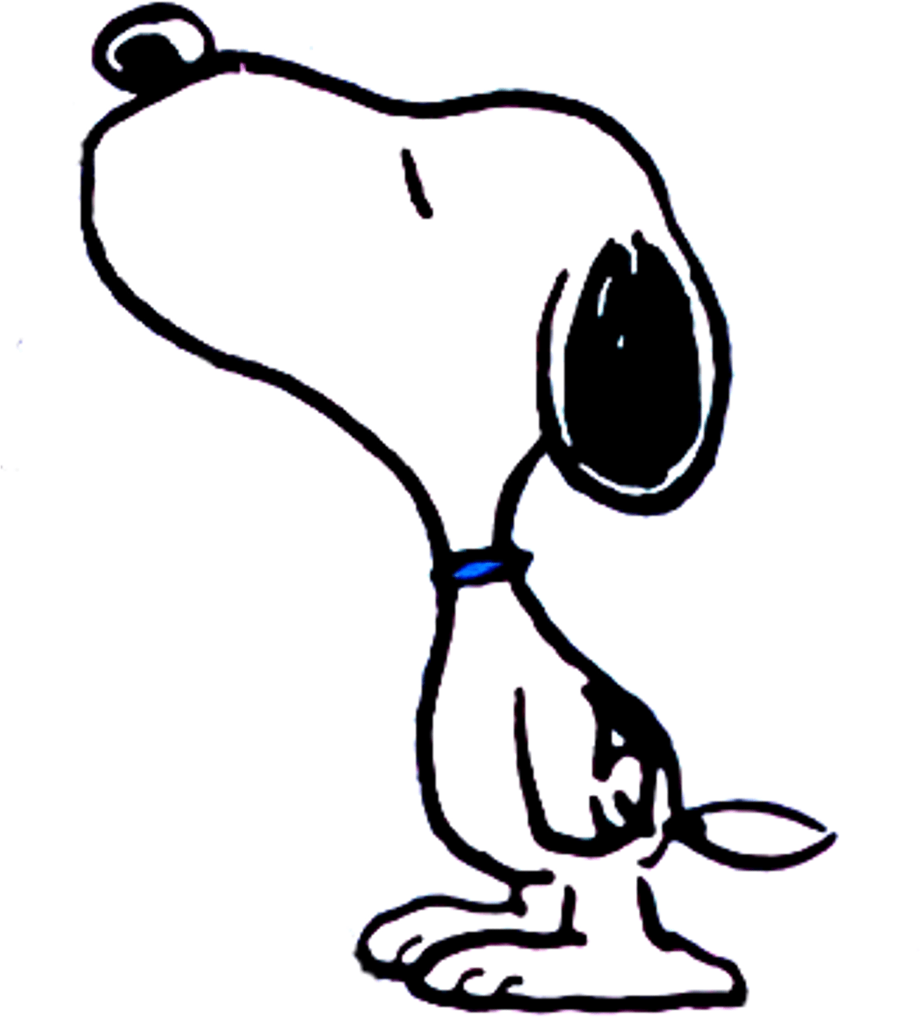 Lucy And Snoopy Kiss (1400x1528)