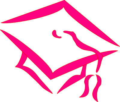 Clipart Of Graduation Cap Clipart Clipartix - Pink Graduation Cap Clip Art (400x340)