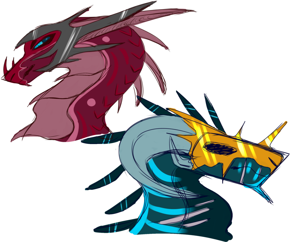 Mother Dragon And Father Night By Dankzoulz - Illustration (1024x819)