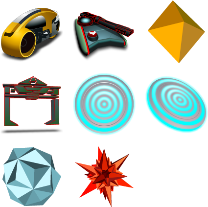 Search - Tron Icons (444x444)