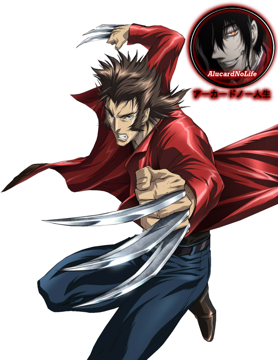 Wolverine Shingen Yashida Mariko Yashida Anime Madhouse - Anime Marvel X Men (900x1162)
