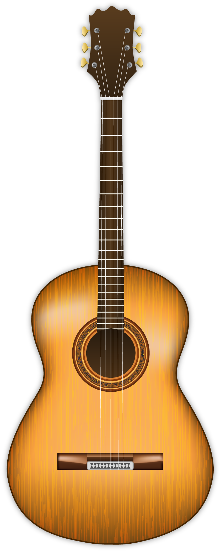 Acoustic Guitar Clipart Png Full Hd - Cordoba Cm3 (867x2181)