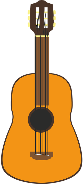 Guitar Vector Art 1, Buy Clip Art - กี ต้า ร์ เวก เตอร์ (360x720)