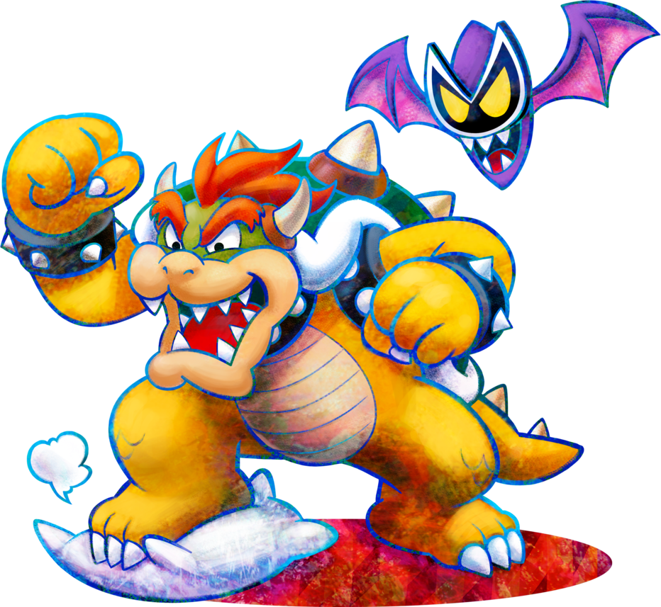 Bowser And Antasma Working Together 0 0 By Drybowzillajp - Mario And Luigi Dream Team Antasma (932x857)