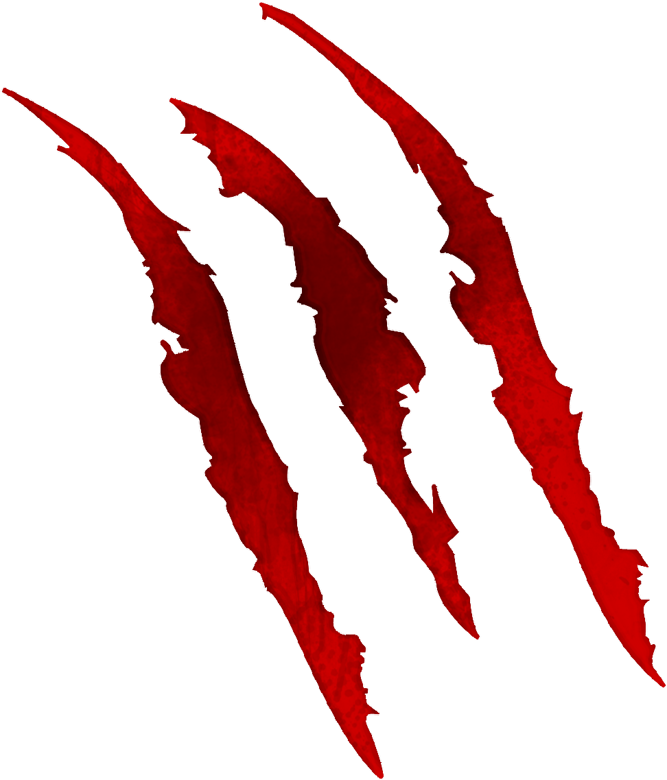 Tiger Claw Lion Bear Clip Art - Tiger Scratch (1600x1555)