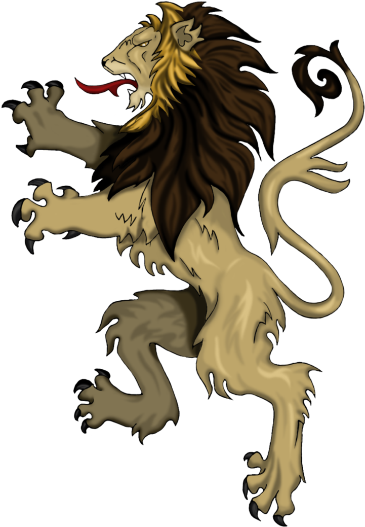 Lion Supporter By Parthelus - Lion Supporter Png (753x1061)