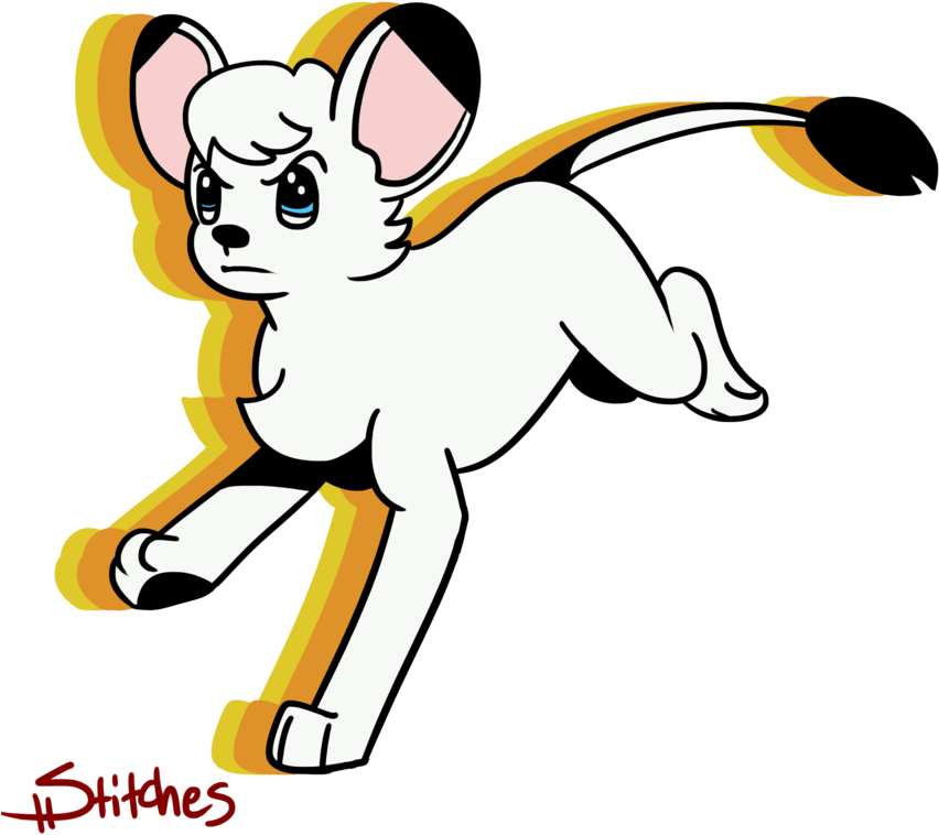 Kimba The White Lion By Stitchesandthepen - Cartoon (930x859)