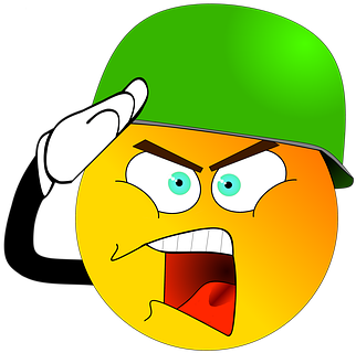 Military, War, Defense, Infantry, Helm - Cartoon (369x340)