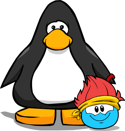 Surf Swoop On Player Card - Top Hat Penguin (416x437)