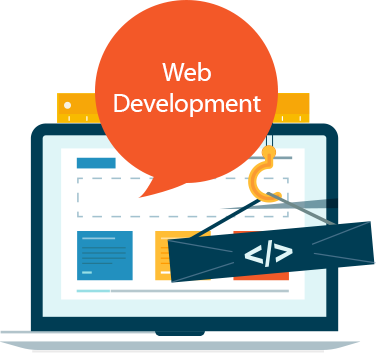 Web Design & Development - Creative Web Design Banner (376x355)