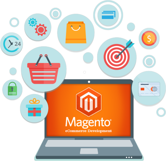 Magento Website Development - Magento Development Png (551x534)