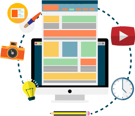 Our Website Development Specialties - Ux Design Png (500x428)