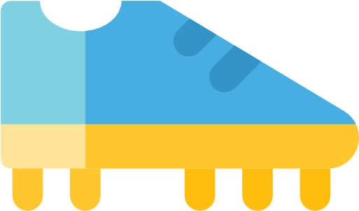 Football Boots Free Icon - Shoe Icon Color Png (512x512)